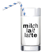 Milch Lait Latte